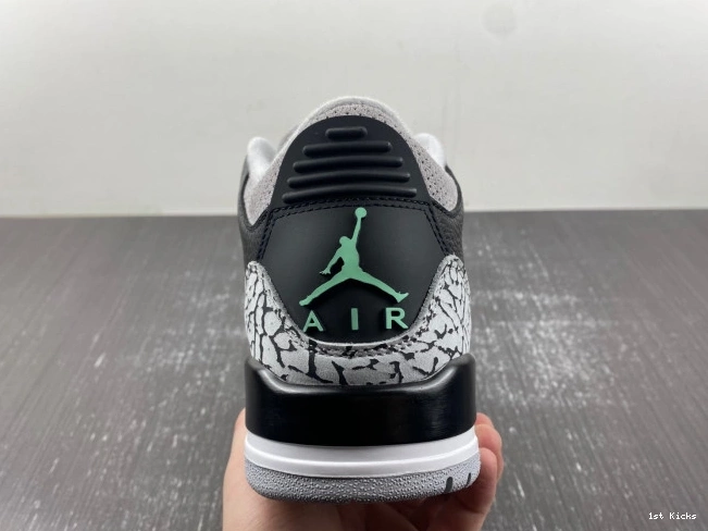 Jordan Air Glow Green 3 CT8532-031 0704